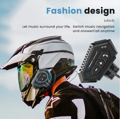 Intercomunicador para escuchar música y hablar